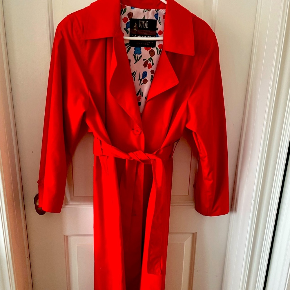 London Fog trench coat